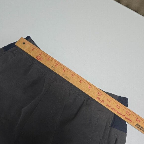 Birddogs Shorts Men Small Gray Lined Zip Pocket Long Active Comfort Gym Beach - Picture 7 of 12